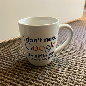 LIKE NEW Large mug